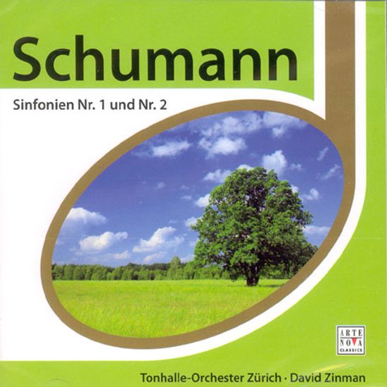SYMPHONY NO.1 & 2/ DAVID ZINMAN [ESPRIT]