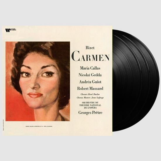 CARMEN/ MARIA CALLAS, GEORGES PRETRE [비제: 카르멘 - 칼라스, 프레트르] [180G LP]