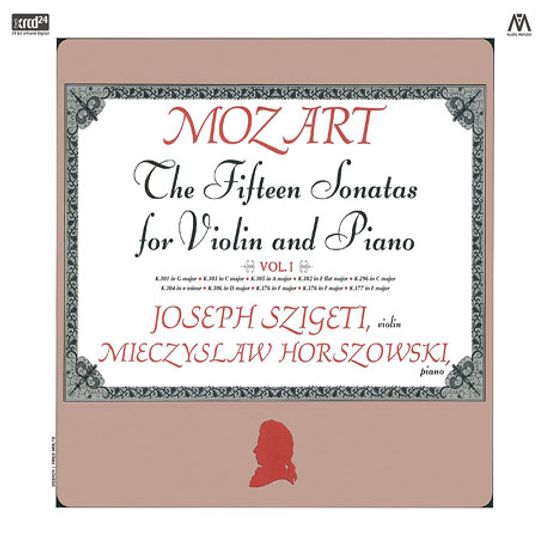 THE FIFTEEN SONATAS FOR VIOLIN AND PIANO VOL.1/ JOSEPH SZIGETI [XRCD] [모차르트: 바이올린과 피아노를 위한 소나타 1집 - 시게티]