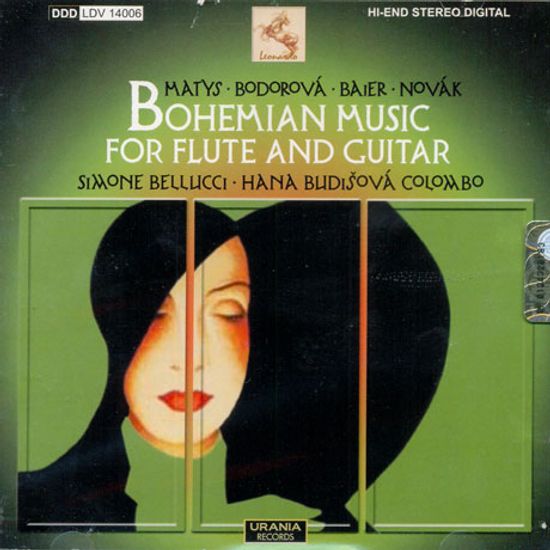 BOHEMIAN MUSIC FOR FLUTE AND GUITAR/ HANA BUDISOVA COLOMBO, SIMONE BELLUCCI