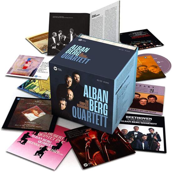 THE COMPLETE RECORDINGS [62CD+8DVD] [알반 베르크 사중주단 전집]