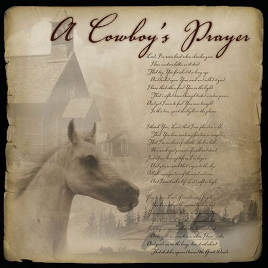 A COWBOY`S PRAYER