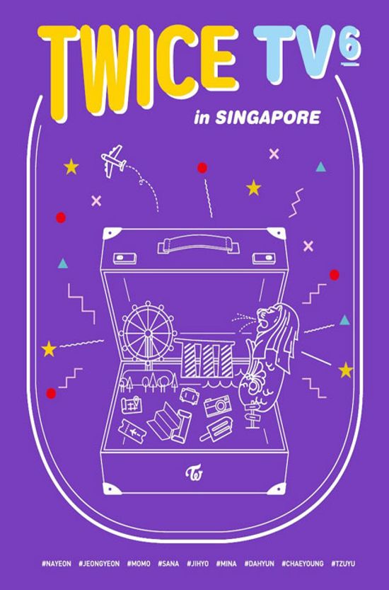 TWICE TV 6 IN SINGAPORE [3DVD+포토북]