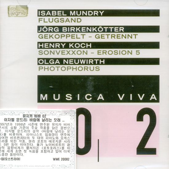 FLUGSAND ETC/ 임화경, MARKUS STENZ [MUSICA VIVA 2]
