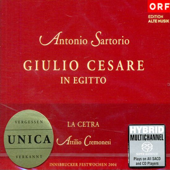 GIULIO CESARE IN EGITTO/ LA CETRA, ATTILIO CREMONESI [3SACD+CD]