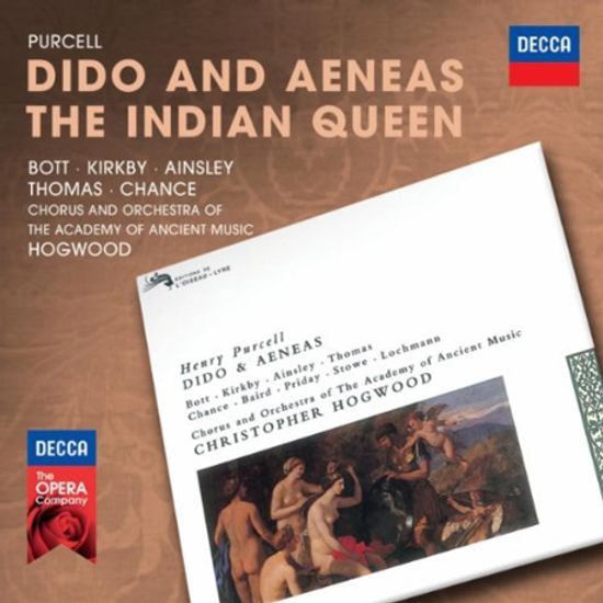 DIDO AND AENEAS, THE INDIAN QUEEN/ CHRISTOPHER HOGWOOD