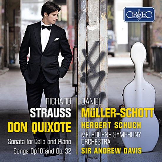 DON QUIXOTE, SONATA FOR CELLO AND PIANO/ DANIEL MULLER-SCHOTT, ANDREW DAVIS [슈트라우스: 돈키호테, 첼로 소나타 - 다니엘 뮐러-쇼트]
