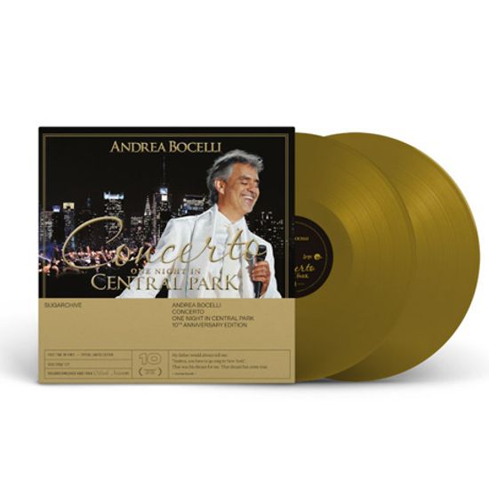 CONCERTO: ONE NIGHT IN CENTRAL PARK [콘체르토: 센트럴파크 공연 10주년 기념 - 안드레아 보첼리] [180G GOLD LP]