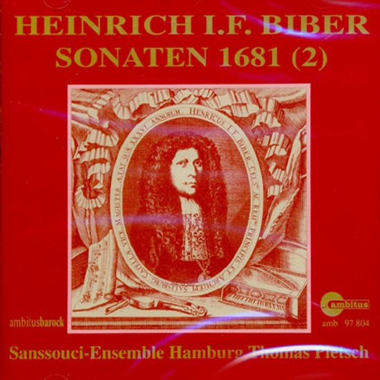 SONATEN 1681/ SANSSOUCI-ENSEMBLE HAMBURG/ THOMAS PIETSCH