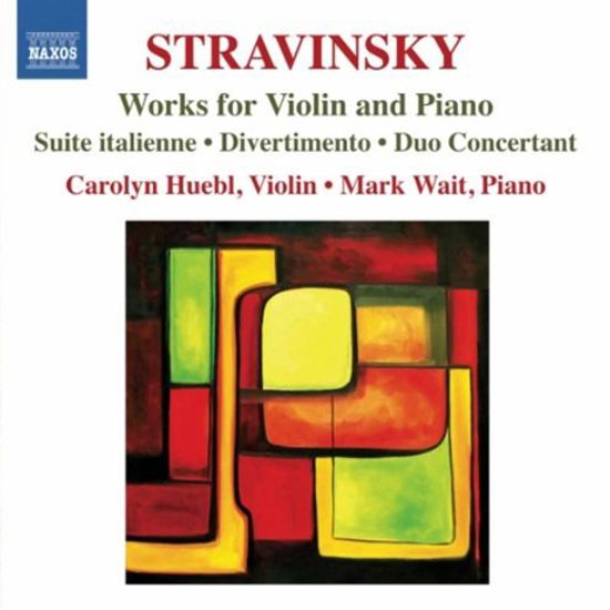 WORKS FOR VIOLIN AND PIANO/ CAROLYN HUEBL, MARK WAIT