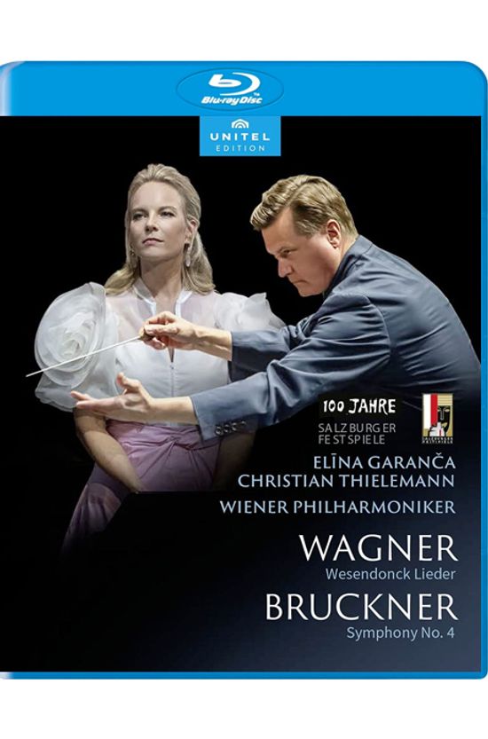 WAGNER: WESENDONCK LIEDER & BRUCKNER: SYMPHONY NO.4/ ELINA GARANCA [틸레만과 가란차의 브루크너: 교향곡 4번 & 바그너: 베젠동크 가곡집] [한글자막]