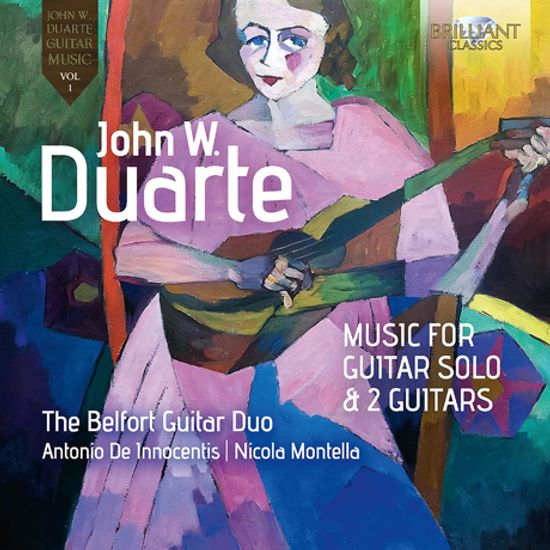 MUSIC FOR GUITAR SOLO & 2 GUITARS/ THE BELFORT GUITAR DUO [두아르테: 기타 독주 듀오 모음집 - 벨포르트 기타 듀오]