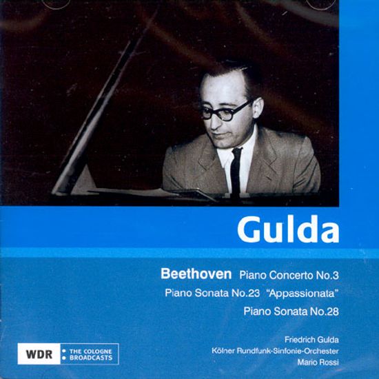 PIANO CONCERTO NO.3, SONATAS NOS 23 & 28/ FRIEDRICH GULDA, MARIO ROSSI