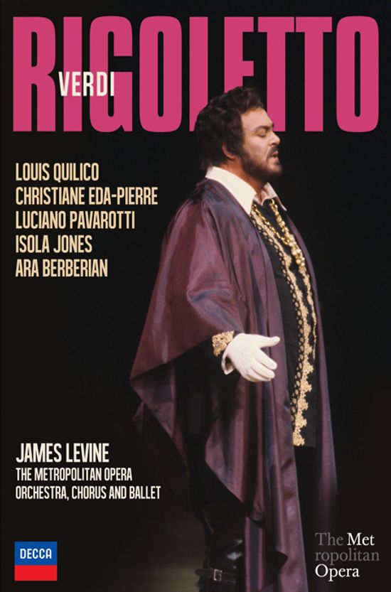 RIGOLETTO/ LUCIANO PAVAROTTI, JAMES LEVINE [베르디: 리골레토]