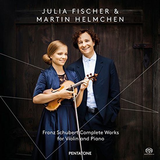 COMPLETE WORKS FOR VIOLIN AND PIANO/ JULIA FISCHER, MARTIN HELMCHEN [SACD HYBRID] [슈베르트: 바이올린과 피아노를 위한 작품전집]