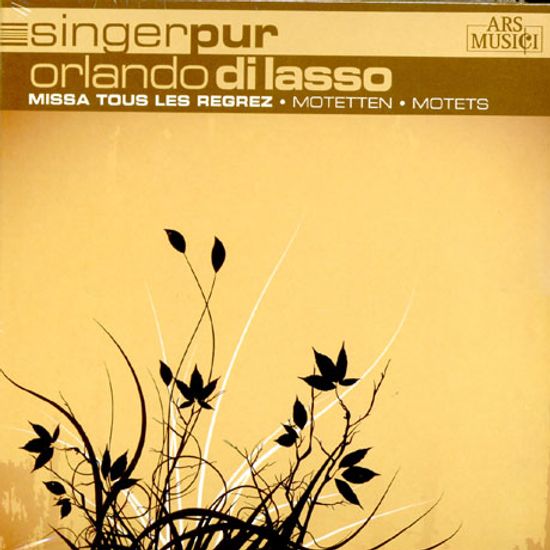 MISSA TOUS LES REGREZ/ SINGER PUR