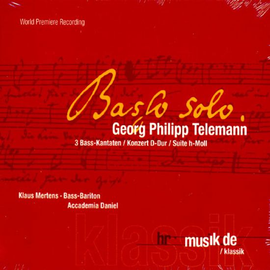 3 BASS KANTATEN/ KLAUS MERTENS, ACCADEMIA DANIEL