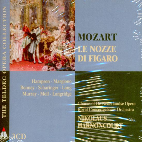 LE NOZZE DI FIGARO/ NIKOLAUS HARNONCOURT [THE TELDEC OPERA COLLECTION]