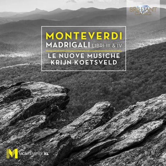 MADRIGALS LIBRI 3 & 4/ LE NUOVE MUSICHE, KRIJN KOETSVELD [몬테베르디: 마드리갈 곡집 3,4집]