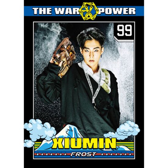 3D렌티큘러 엽서세트 [XIUMIN] [THE WAR: THE POWER OF MUSIC]