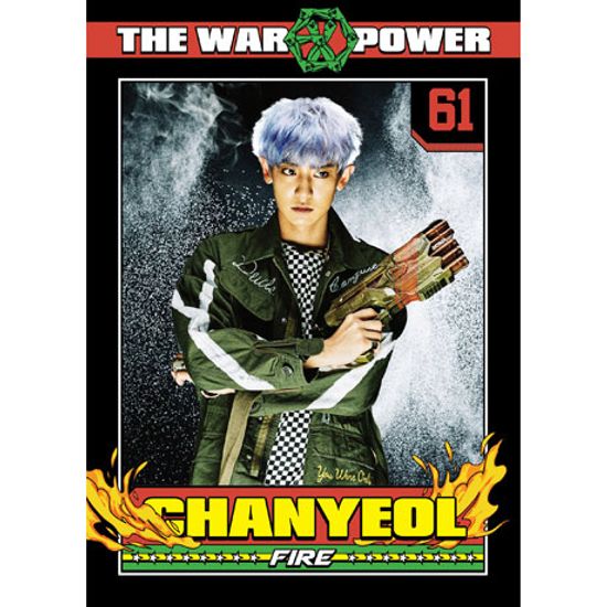 3D렌티큘러 엽서세트 [CHANYEOL] [THE WAR: THE POWER OF MUSIC]