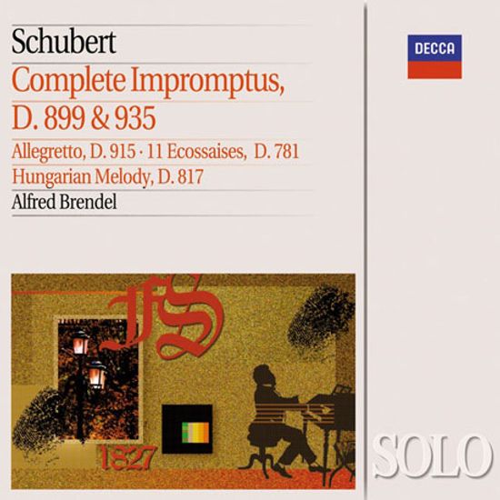 COMPLETE IMPROMPTUS/ ALFRED BRENDEL [DECCA DUO] [슈베르트: 즉흥곡 전집 - 알프레드 브렌델]