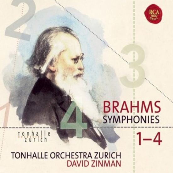 SYMPHONIES 1-4/ DAVID ZINMAN [데이빗 진만의 브람스 교향곡 전집]