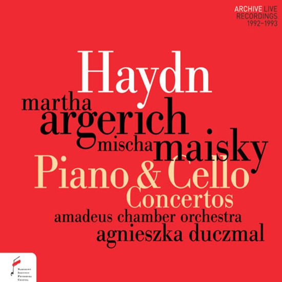 PIANO & CELLO CONCERTOS/ MARTHA ARGERICH, MISCHA MAISKI [하이든: 피아노 협주곡 D장조, 첼로 협주곡 C장조 외 - 아르헤리치, 마이스키]