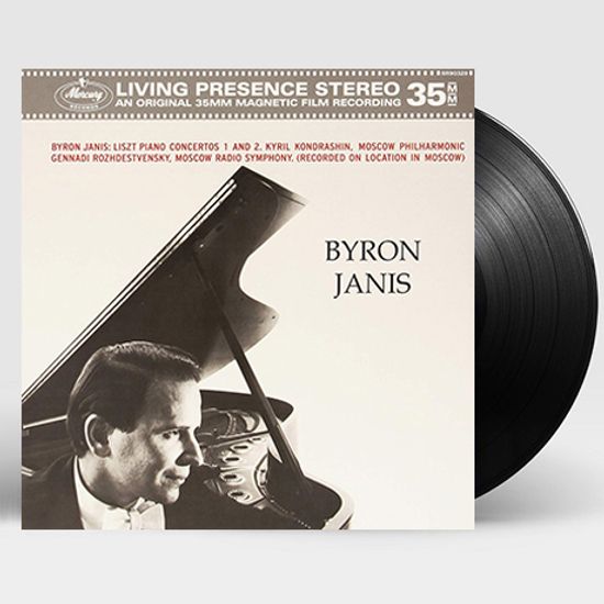 PIANO CONCERTOS 1 & 2/ BYRON JANIS, KIRILL KONDRASHIN [리스트: 피아노 협주곡 1, 2번 - 바이런 재니스, 콘드라신] [LP]