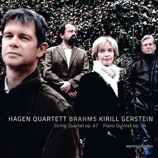 STRING QUARTET OP.67 & PIANO QUINTET OP.34/ HAGEN QUARTETT, KIRILL GERSTEIN [SACD HYBRID] [브람스: 현악 4중주 3번, 피아노 5중주 - 키릴 게르슈타인, 하겐 사중주단]