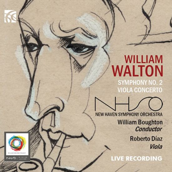 SYMPHONY NO. 2 & VIOLA CONCERTO/ ROBERTO DIAZ, WILLIAM BOUGHTON [월튼: 교향곡 2번, 비올라 협주곡]