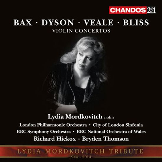 BRITISH VIOLIN CONCERTOS/ LYDIA MORDKOVITCH, RICHARD HICKOX [리디아 모르드코비치: 영국의 바이올린 협주곡]