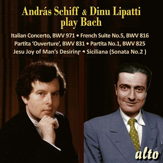 ANDRAS SCHIFF & DINU LIPATTI PLAY BACH [안드라스 쉬프 & 디누 리파티:  바흐 연주집]