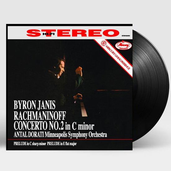 PIANO CONCERTO NO.2 & PRELUDES/ BYRON JANIS, ANTAL DORATI [라흐마니노프: 피아노 협주곡 2번] [LP]