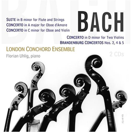 CONCERTOS/ LONDON CONCHORD ENSEMBLE, FLORIAN UHLIG [바흐: 브란덴부르크 협주곡, 오보에 다모르 협주곡 - 플로리안 우훌리크]