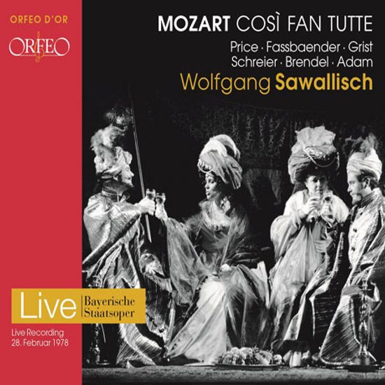 COSI FAN TUTTE/ WOLFGANG SAWALLISCH [모차르트: 코지 판 투테 전곡 (1978년 실황) - 자발리쉬]