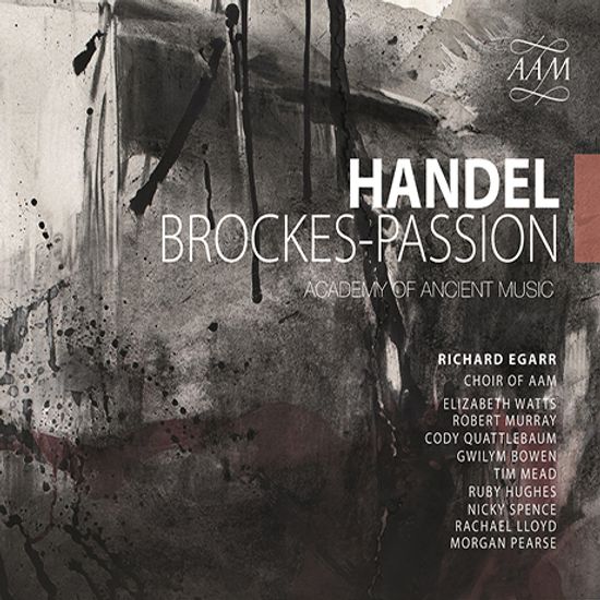 BROCKES-PASSION/ RICHARD EGARR [헨델: 브로케스 수난곡 - 리처드 이가]