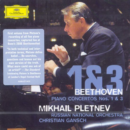 PIANO CONCERTOS NOS.1 & 3/ CHRISTIAN GANSCH/ MIKHAIL PLETNEV
