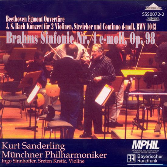SINFONIE NR.4 3-MOLL OP.98/ KURT SANDERLING