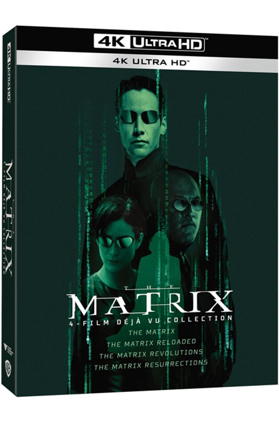 매트릭스 4필름 콜렉션 4K UHD [슬립케이스] [THE MATRIX 4-FLIM DEJA VU COLLECTION]