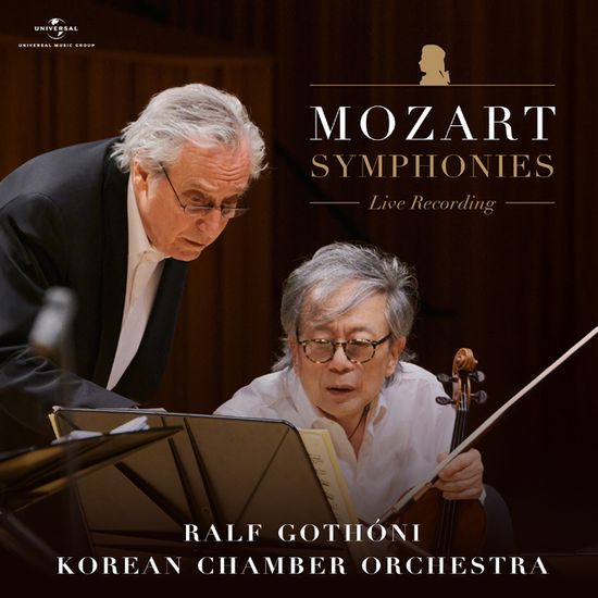 MOZART SYMPHONIES/ KOREAN CHAMBER ORCHESTRA, RALF GOTHONI [모차르트: 교향곡 발췌(콘서트 실황) - 코리안 챔버 오케스트라, 랄프 고토니]