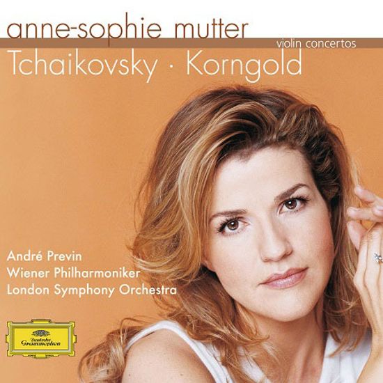 VIOLIN CONCERTOS/ ANNE SOPHIE MUTTER, ANDRE PREVIN [차이코프스키 & 코른골트: 바이올린 협주곡 - 무터, 프레빈]