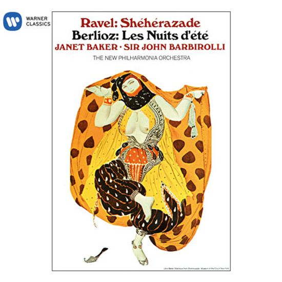SHEHERAZADE & LES NUITS DETE/ JANET BAKER, JOHN BARBIROLLI [라벨: 셰헤라자데 & 베를리오즈: 여름밤 - 자넷 베이커, 바비롤리]