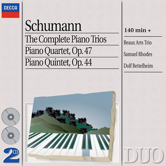 THE COMPLETE PIANO TRIOS/ BEAUX ARTS TRIO [DECCA DUO] [슈만: 피아노 트리오 전곡 - 보자르 트리오]