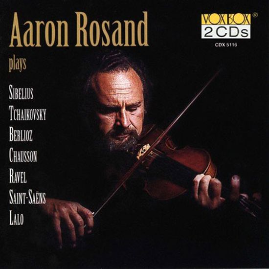 PLAYS BERLIOZ, TCHAIKOVSKY, RAVEL, LALO, OTHERS [아론 로잔드: 바이올린 연주집]