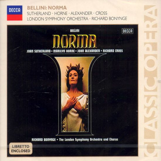 NORMA/ JOAN SUTHERLAND/ RICHARD BONYNGE