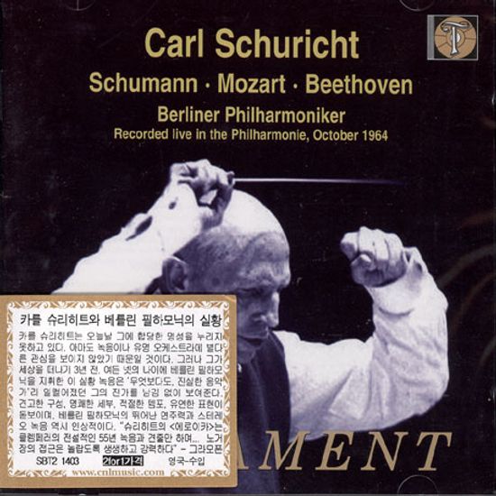 SCHUMANN, MOZART, BEETHOVEN/ BERLINER PHILHARMONIKER 1964