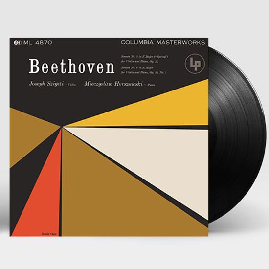 VIOLIN SONATAS NO.5 “SPRING” & NO.6/ JOSEPH SZIGETI [2021 NEWLY REMASTERED] [베토벤: 바이올린 소나타 5번 ‘봄’ & 6번 - 요제프 시게티] [180G LP]