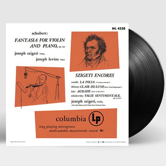 ENCORES [2021 NEWLY REMASTERED] [앙코르 - 요제프 시게티] [180G LP]