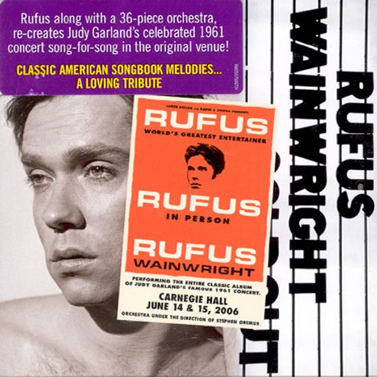 RUFUS DOES JUDY AT CARNEGIE HALL